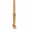 Ekena Millwork Richland Timber Gable Bracket, Western Red Cedar, 96"W x 48"H x 3 1/2"D x 3 1/2"F, 12/12 Pitch GBW096X48X0404RIC00SWR - alternate 2